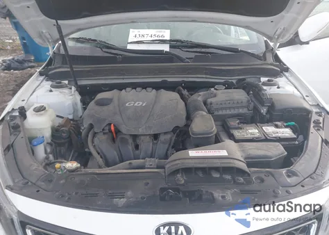 2015 Kia Optima Ex из США, поврежденный, VIN 5XXGN4A78FG427923